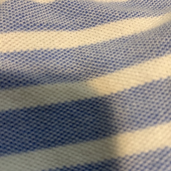 Heavily used stripped blue and white polo shorts - Picture 5 of 6